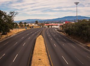 empty freeway