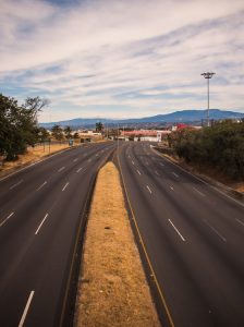 empty freeway